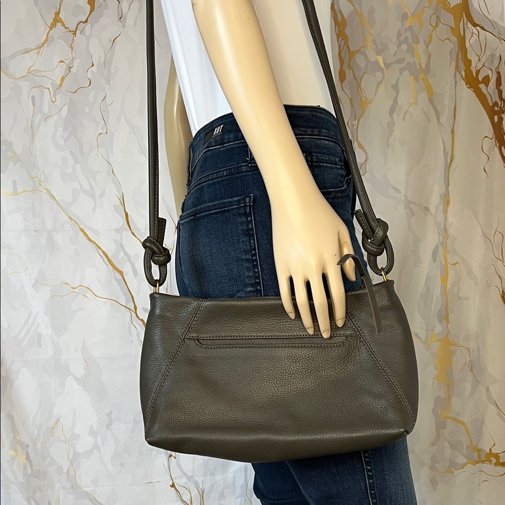 * Genuine Leather HOBO Shoulder Bag
